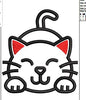 Cat Embroidery Design