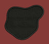 Organic Pebble Patch Embroidery Design