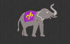 Elephant Embroidery Design