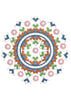 Asian Art Embroidery Design