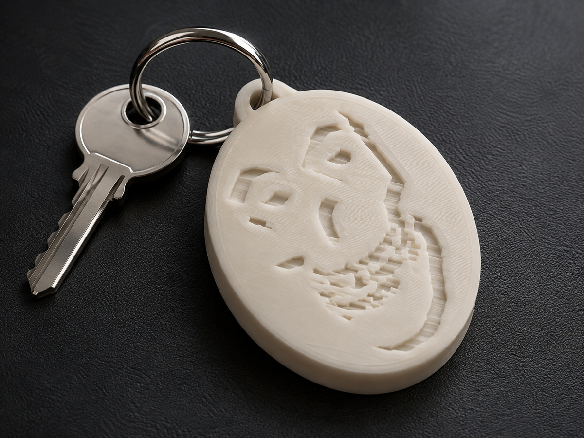 Misfits Logo Keychain Print STL File