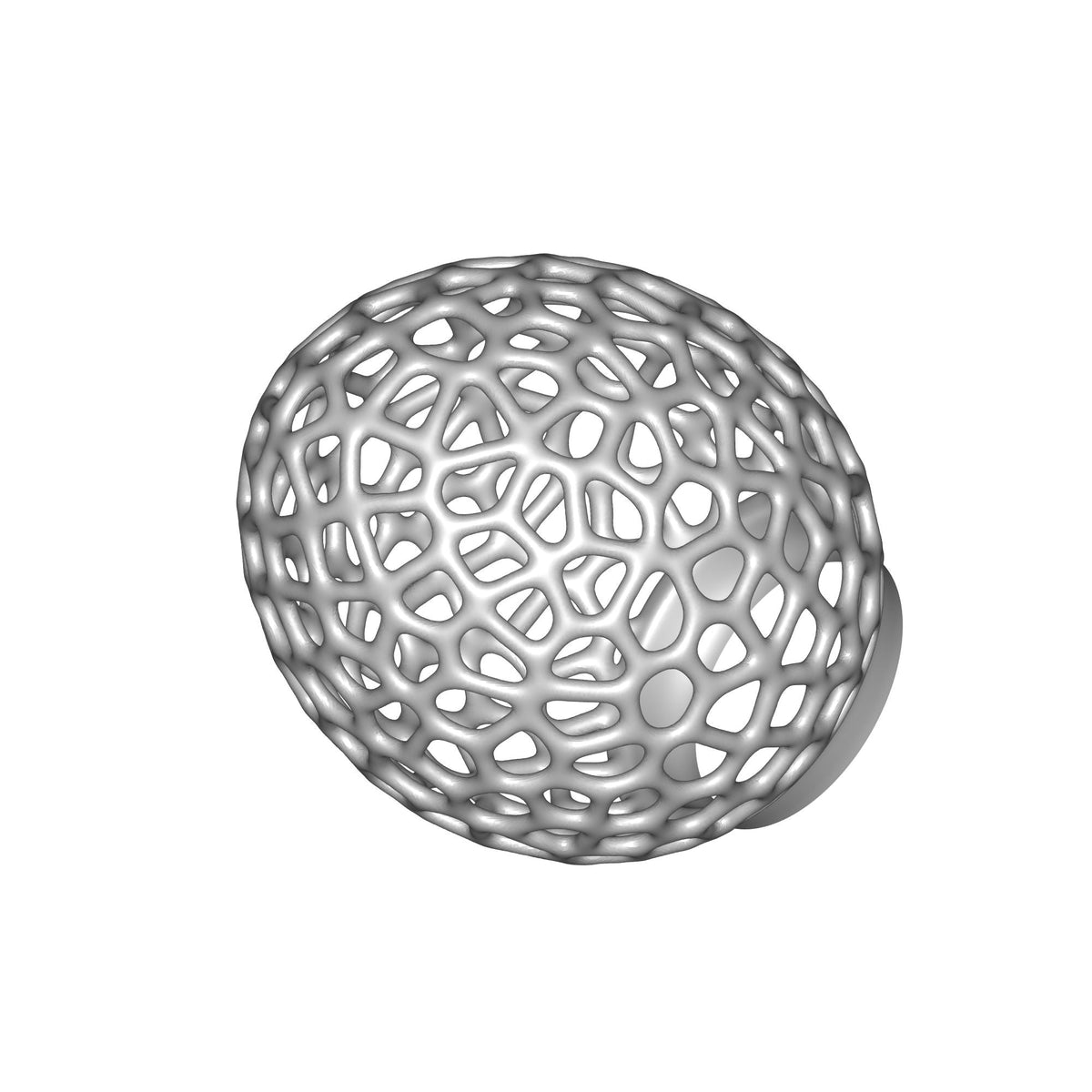 Egg Shaped Decorative Model Print STL File
