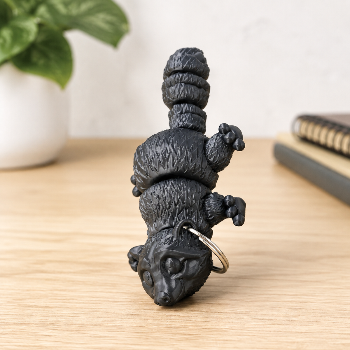 Mini Raccoon Keychain Print STL File