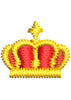 Crown Embroidery Design