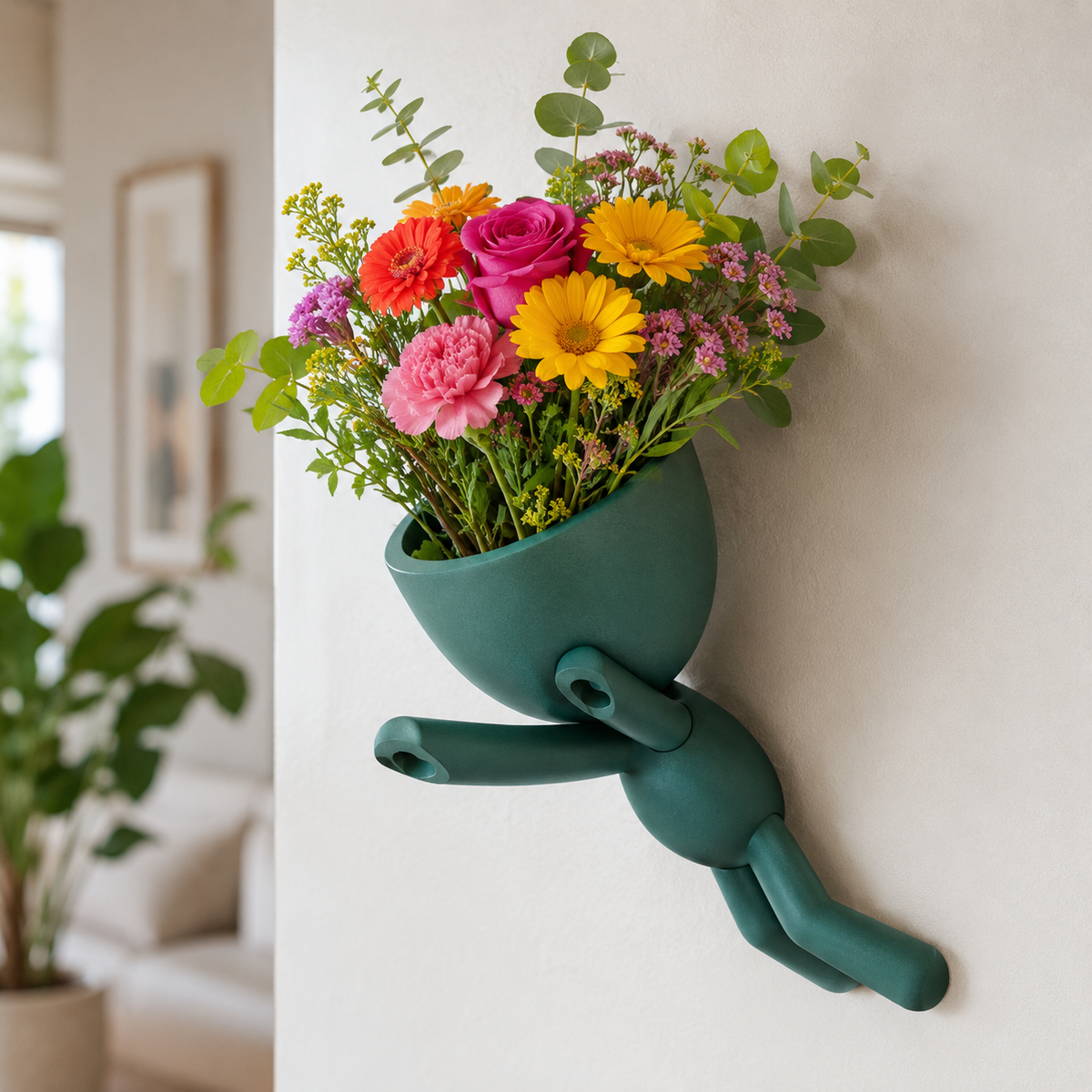 Wall Planter Print STL File