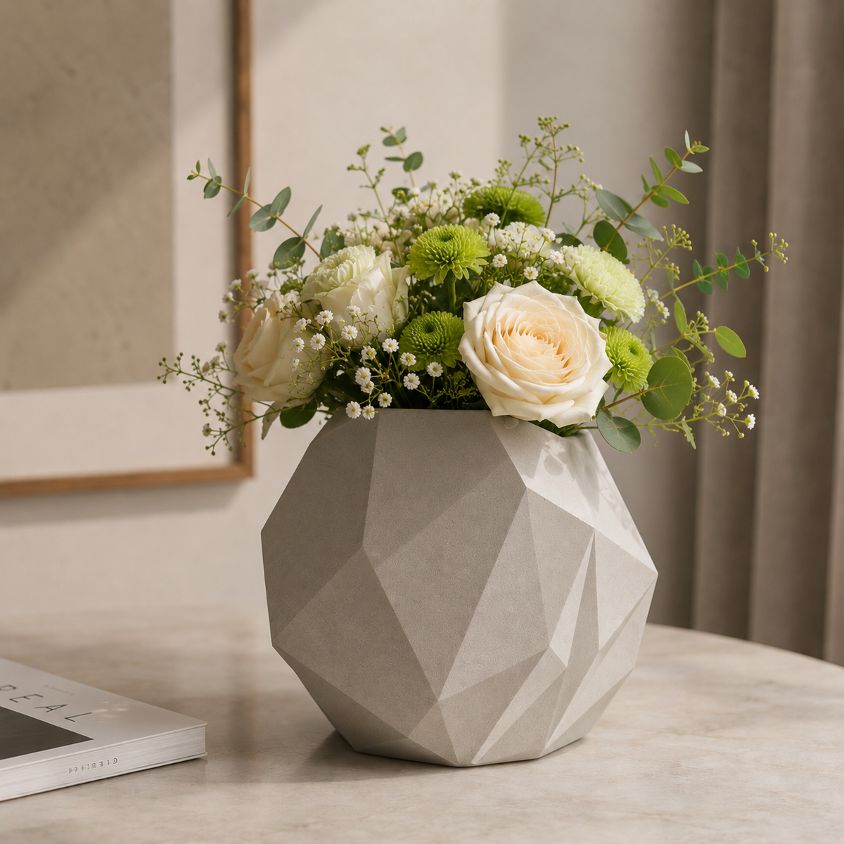 Bowl Shaped Vase Print STL File