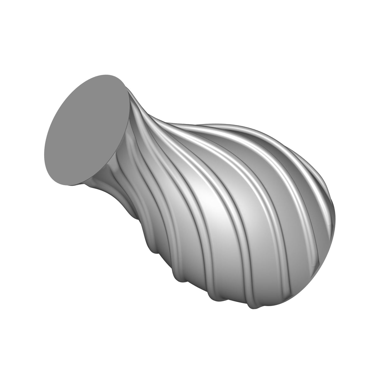 Spiral Decorative Vase Print STL File