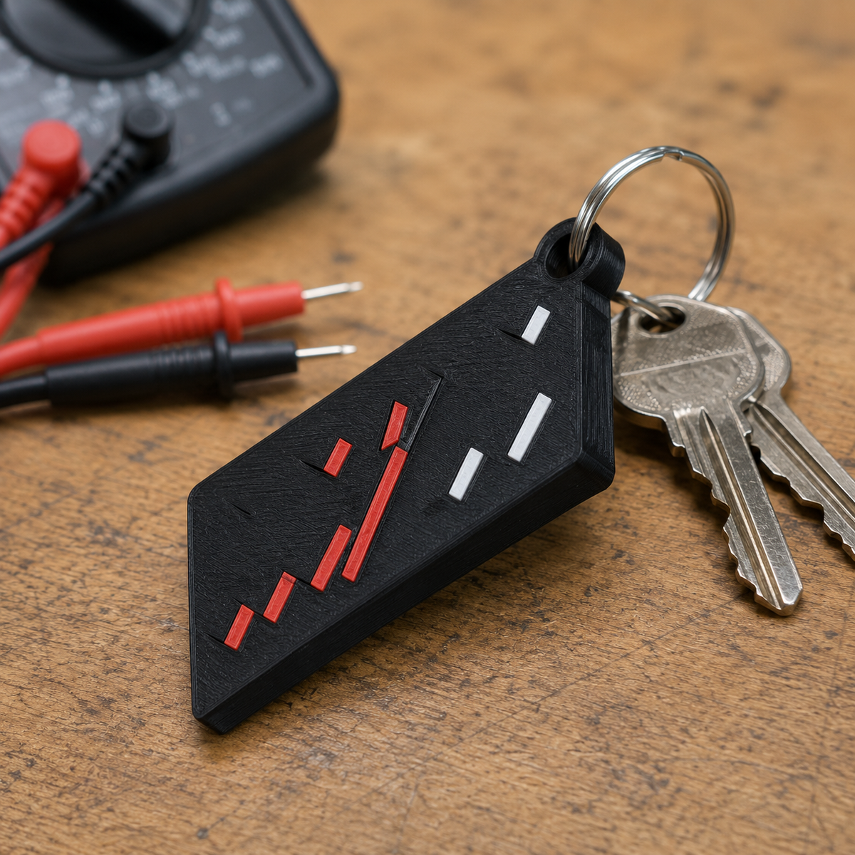 AC/DC Band Logo Keychain Print STL File