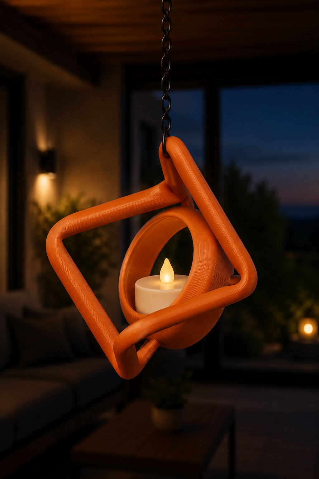 Origami Tealight Holder Print STL File