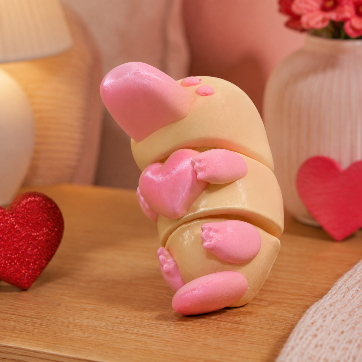 Platypus and the Valentine's Heart Print STL File