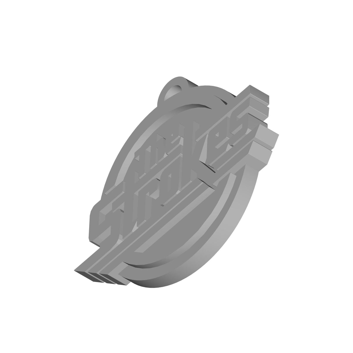 The Strokes Logo Keychain Print STL File