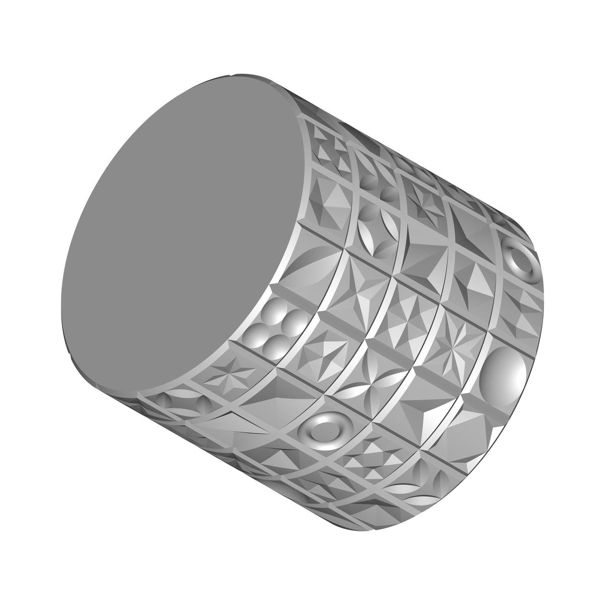 Tile Mosaic Planter Pot Print STL File