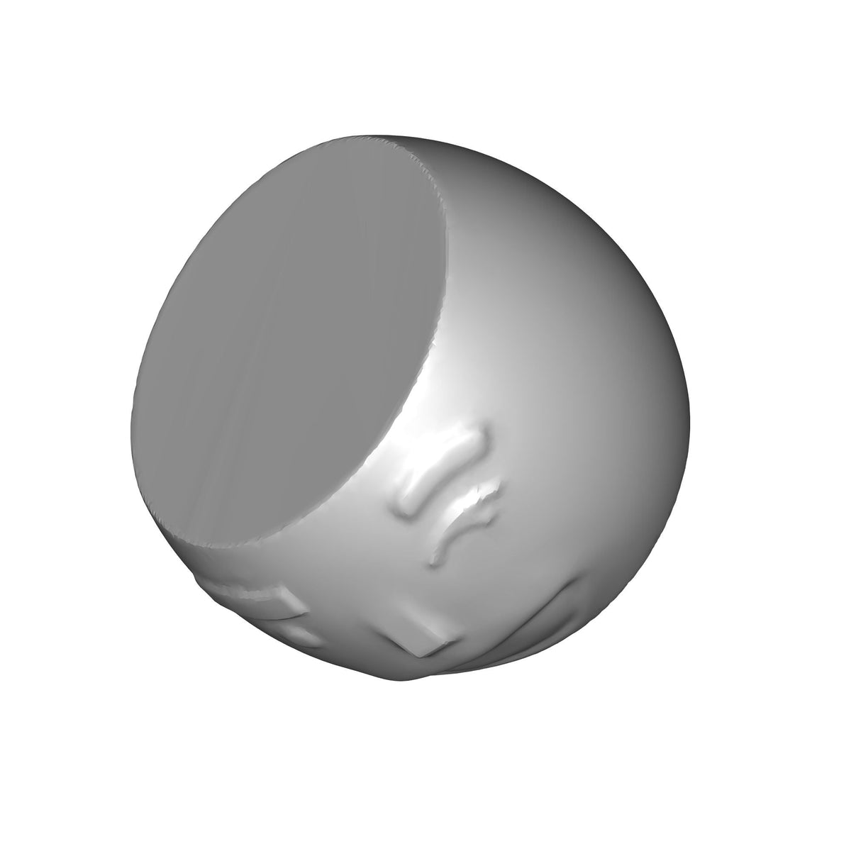 3D Emoji Print STL File