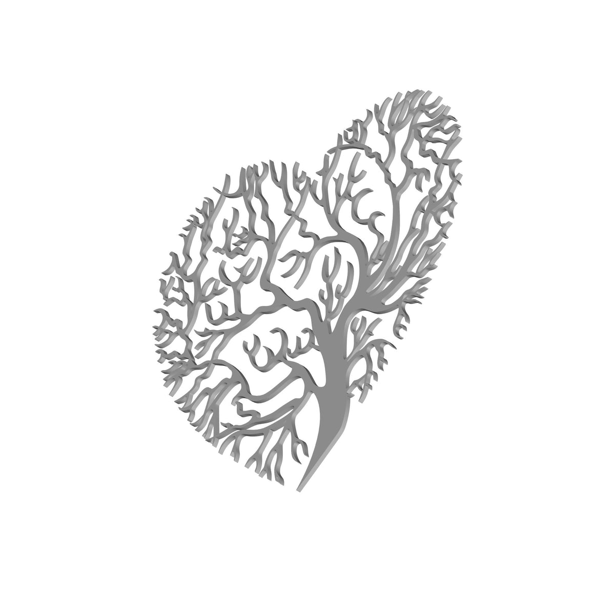 Heart Wall Art Print STL File