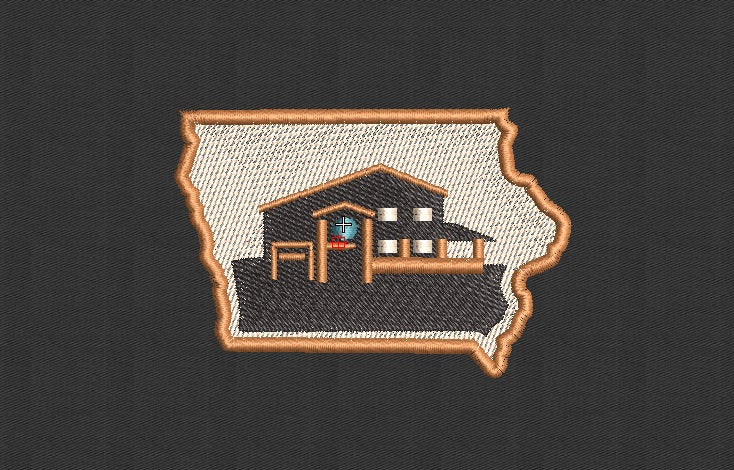 House Embroidery Design