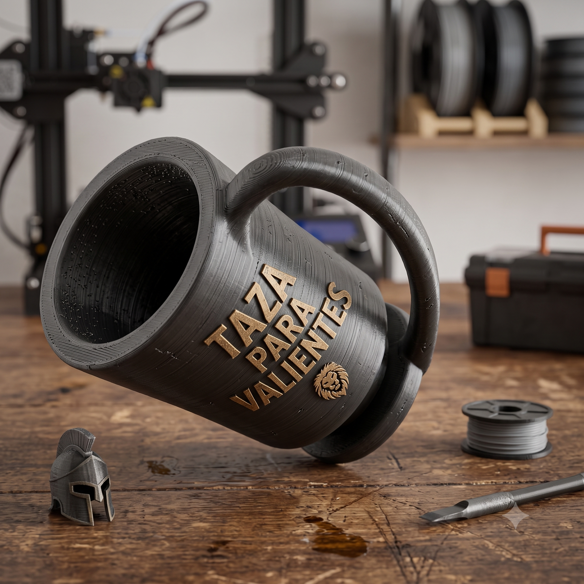 Novelty For The Brave Mug Print STL File