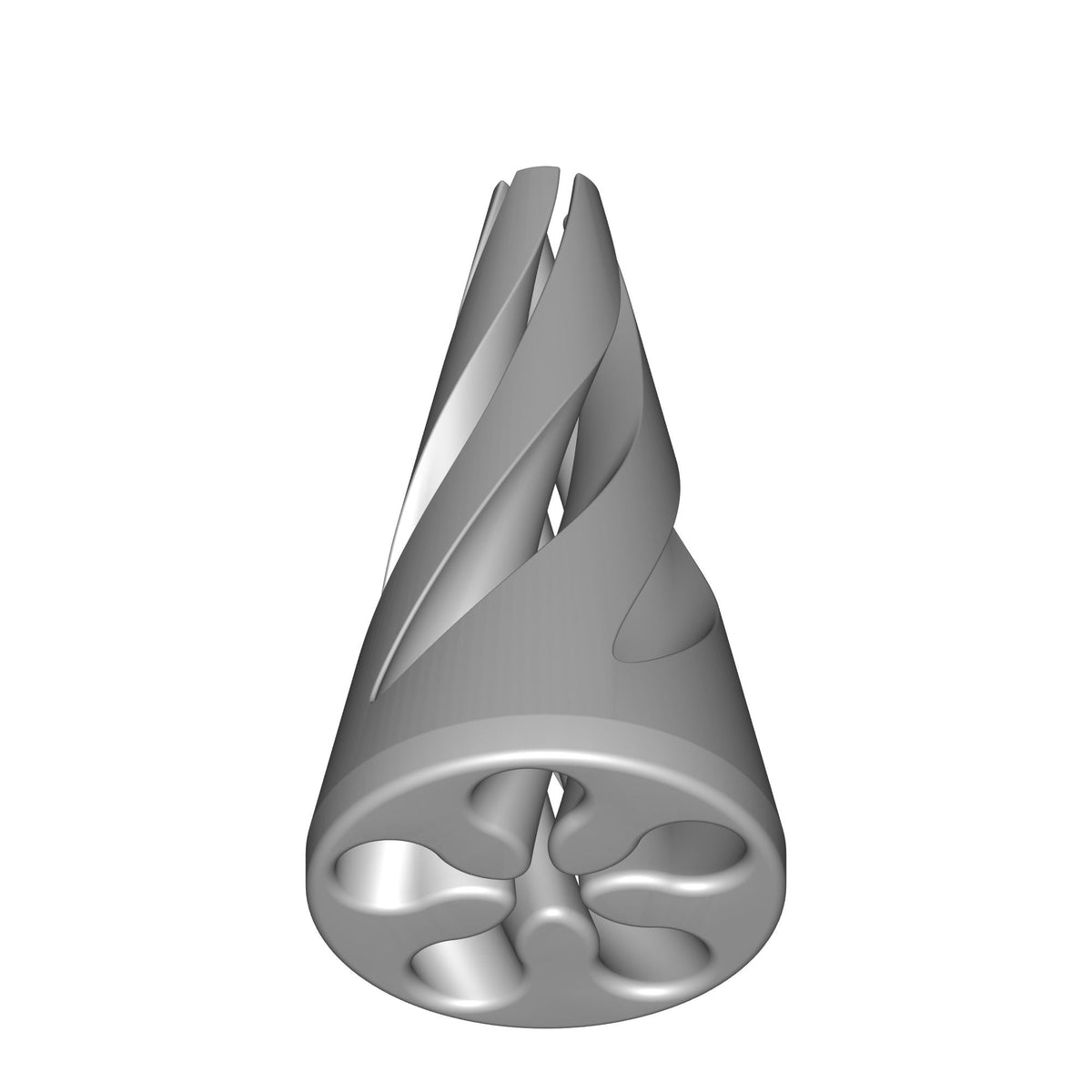 Whirly Spiral Sculptural Vase Print STL File