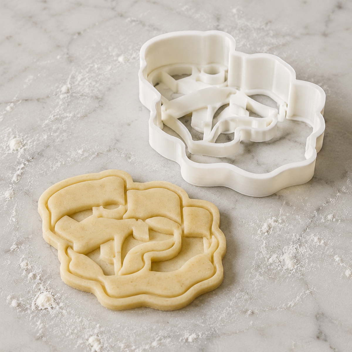 Santa Claus Cookie Cutter Print STL File