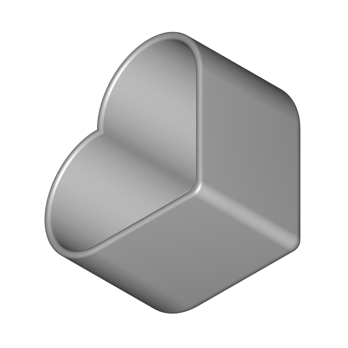 Heart Shaped Vase Print STL File