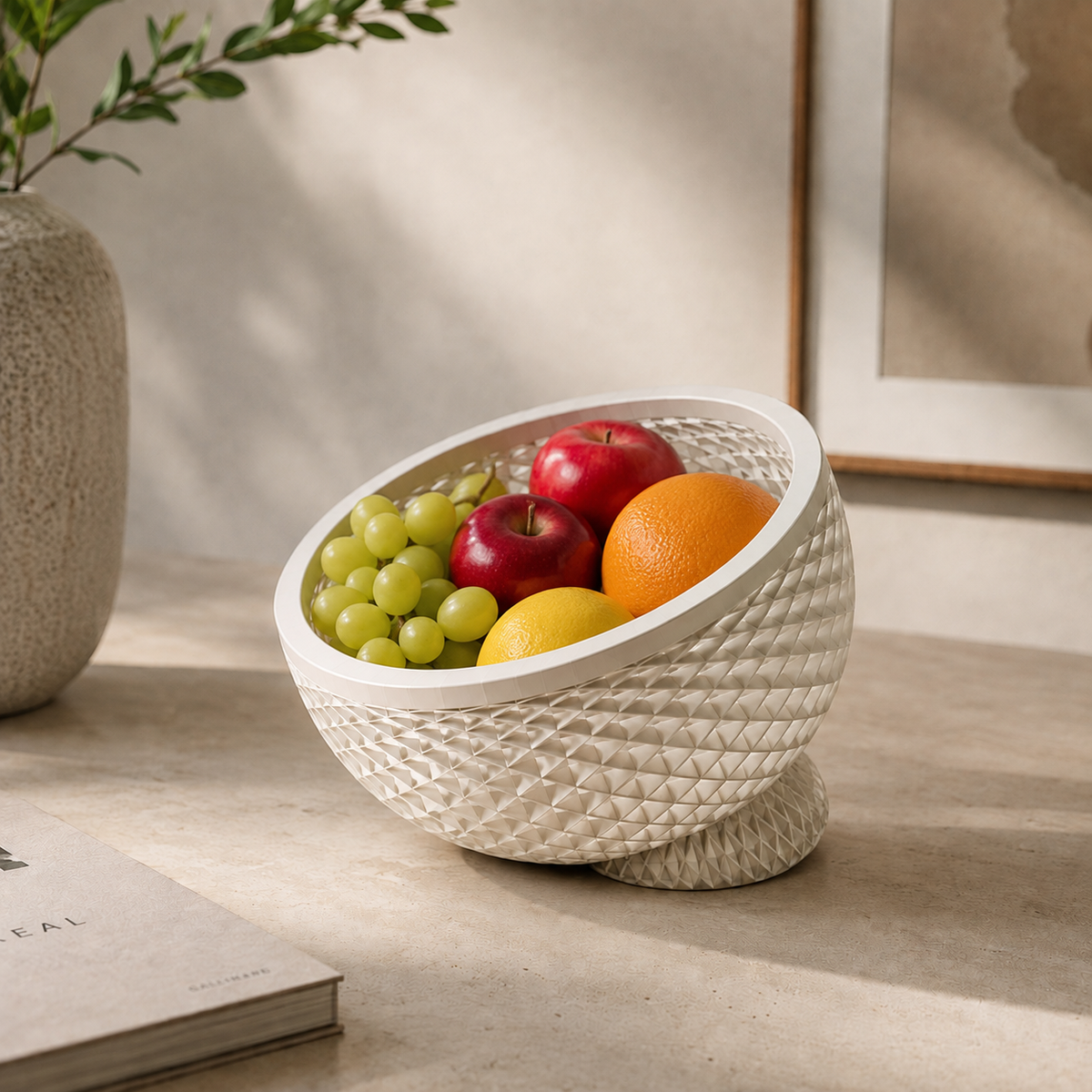 Bowl Shaped Vase Print STL File