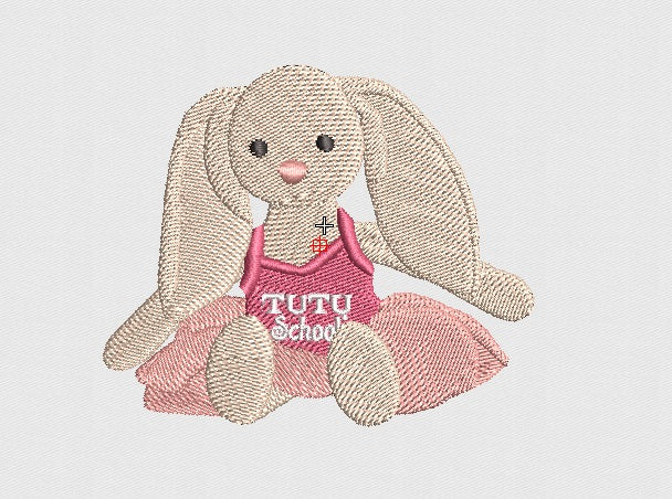 Rabbit Embroidery Design