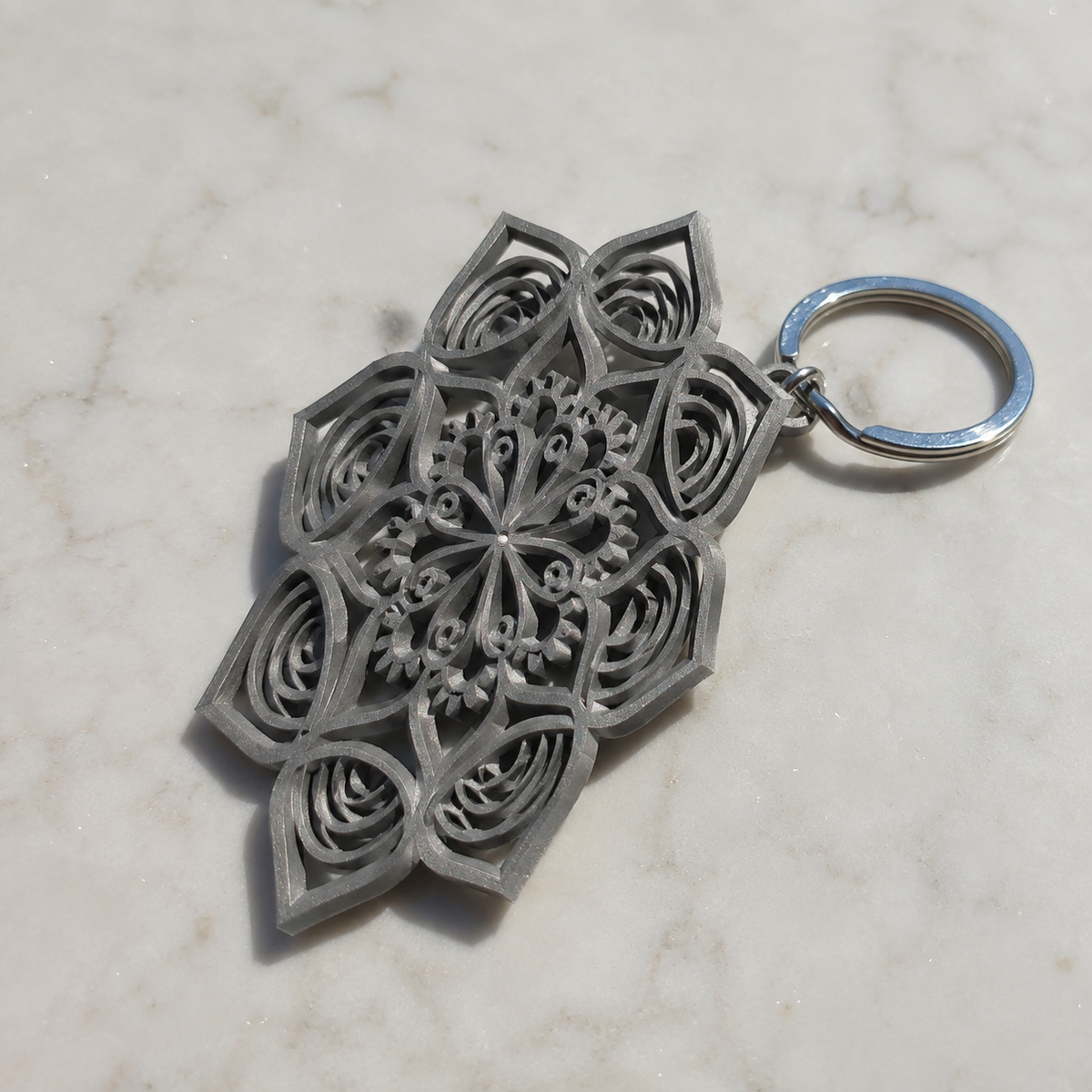 Mandala Earrings Print STL File