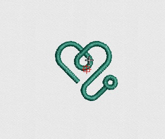 Heart Embroidery Design