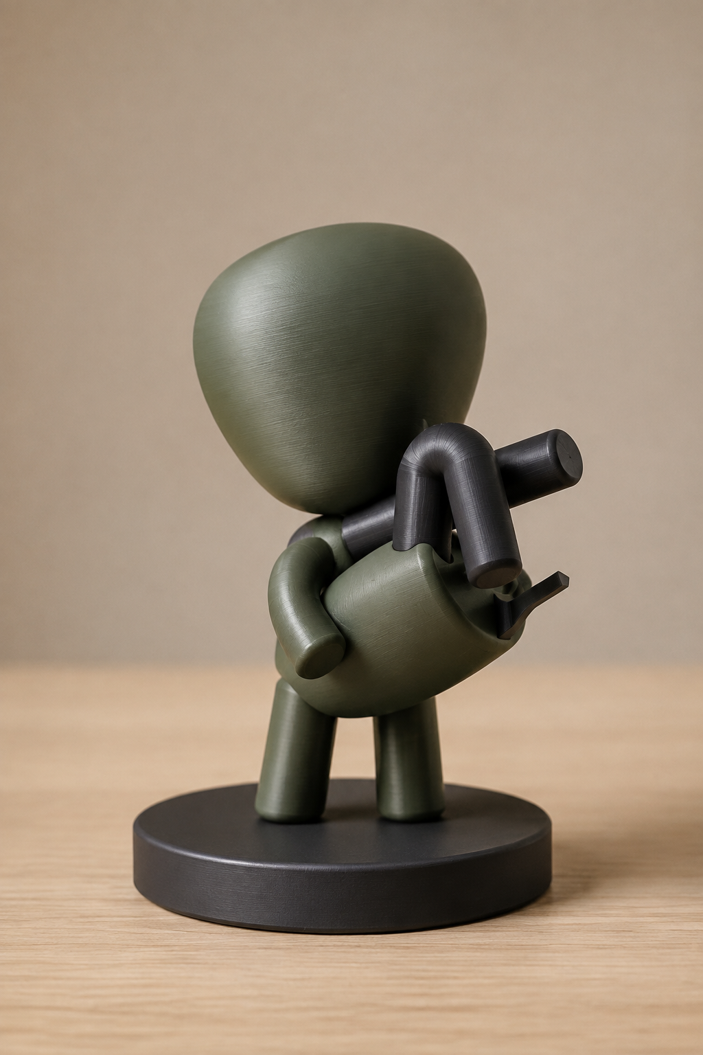 Robert Shooter Figurine Print STL File