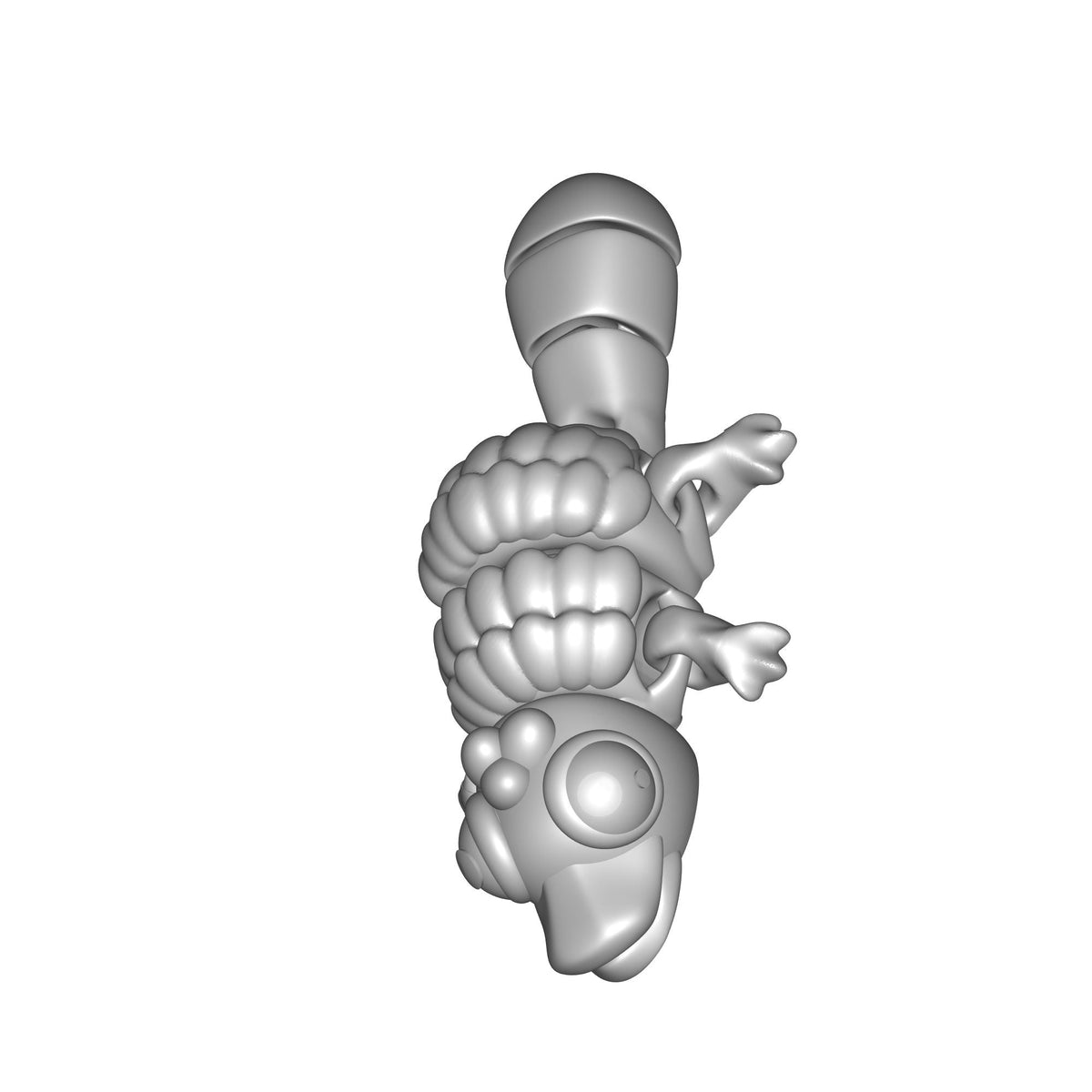 3D Plastic Sample Demo Model Print STL File