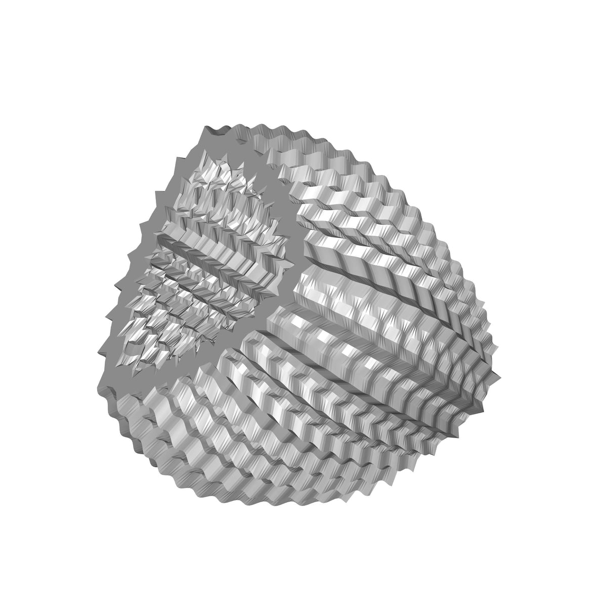 Spiked Triangle Decor Print STL File