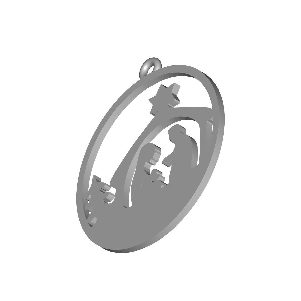 Nativity Scene Figurine Print STL File