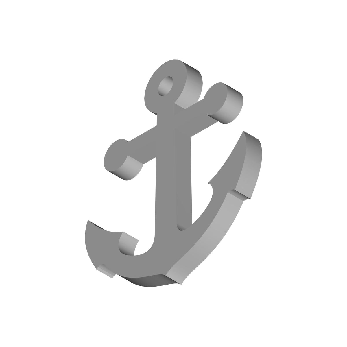 Anchor Keychain Print STL File