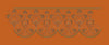 Intricate Lace Style Floral Scallop Border Embroidery Design