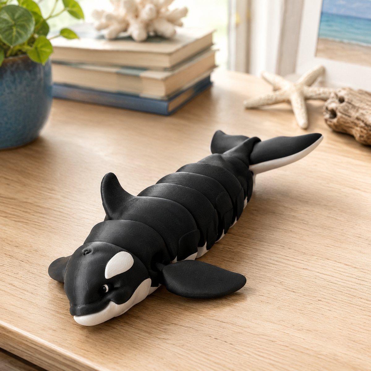 Orca Killer Whale Figurine Print STL File