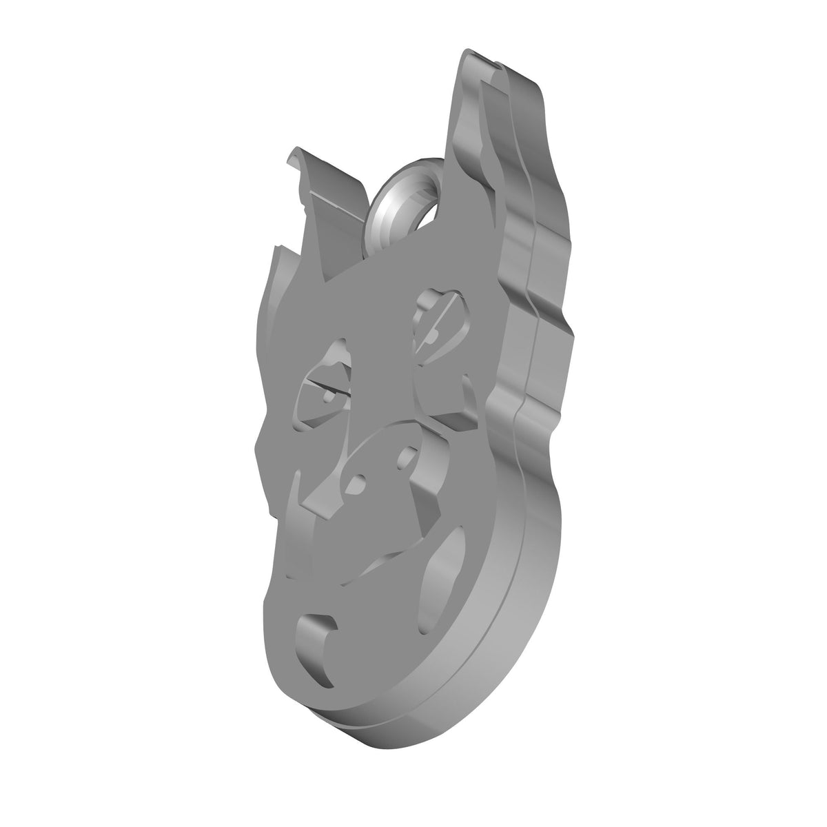 Doberman Keychain Print STL File