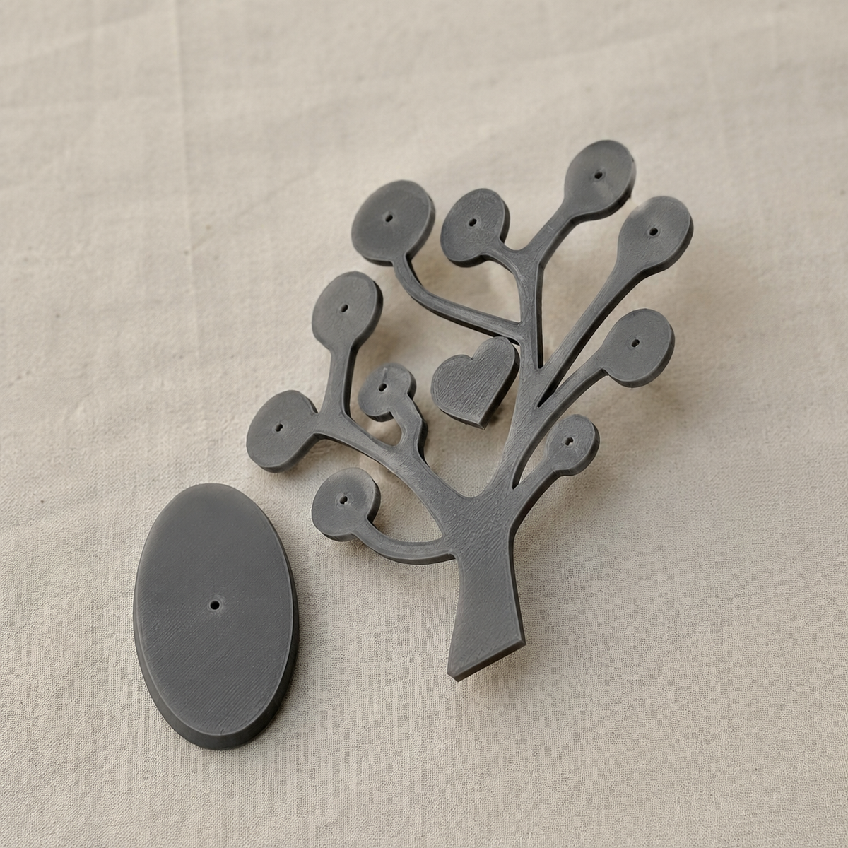Tree Earring Holder Print STL File