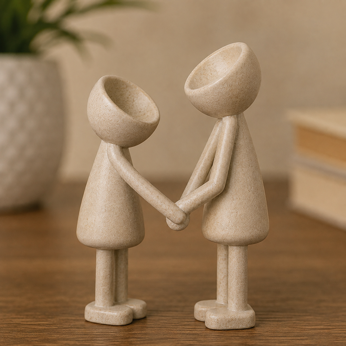 Couple Holding Hands Figurine Print STL File