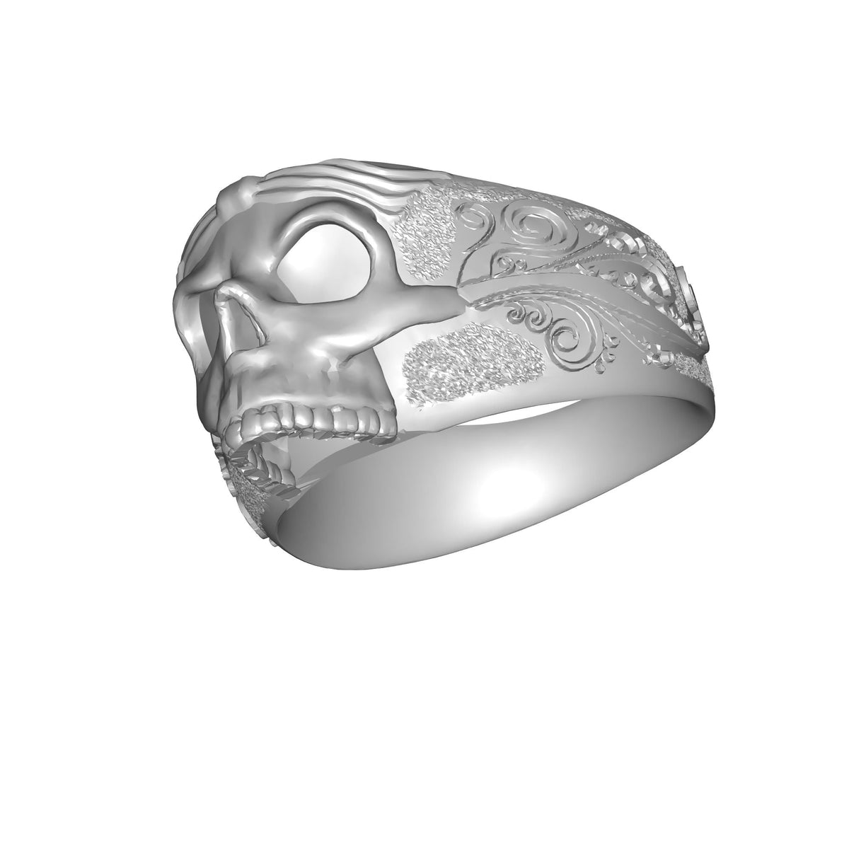 Skull Ring Print STL File
