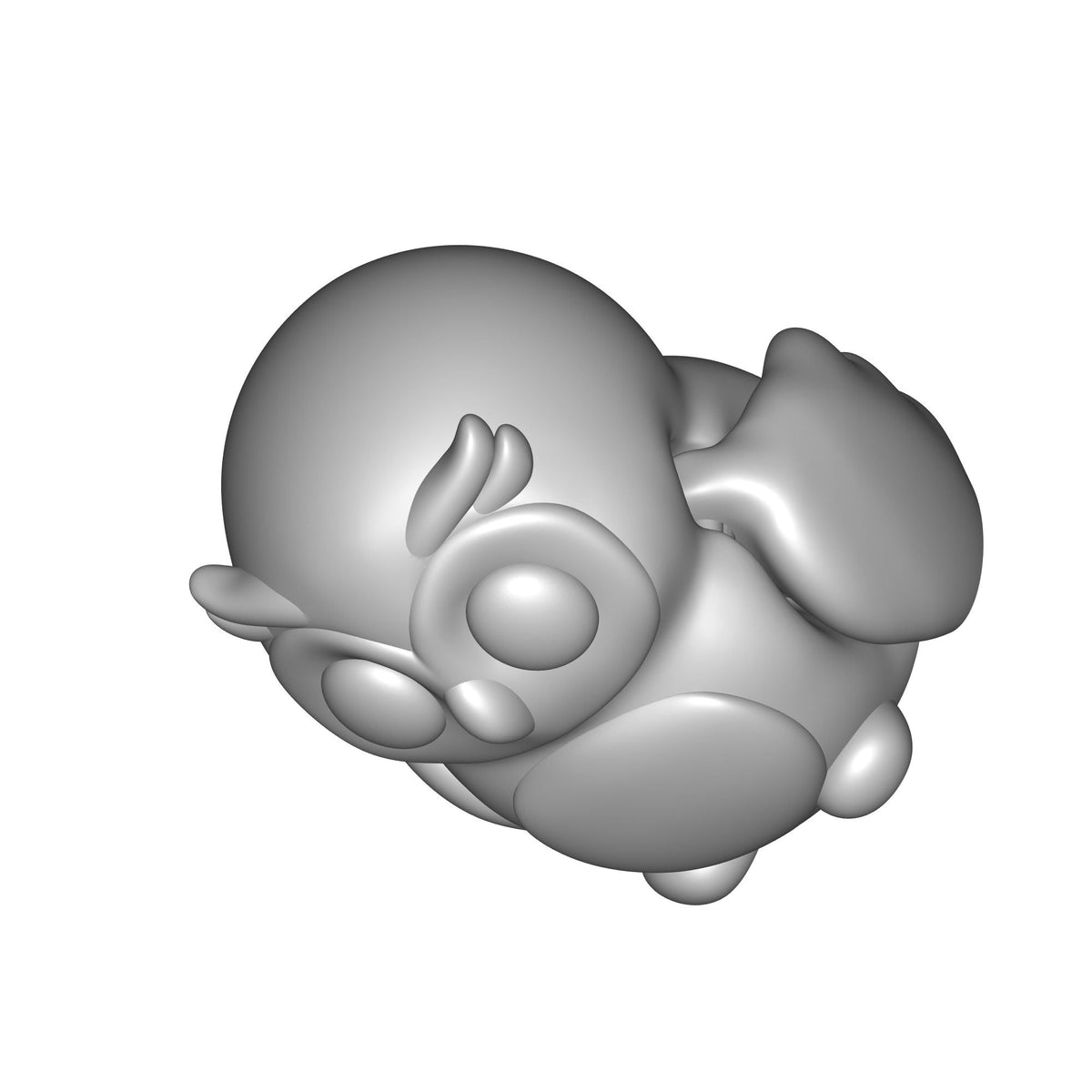 Baby Owl Figurine Print STL File