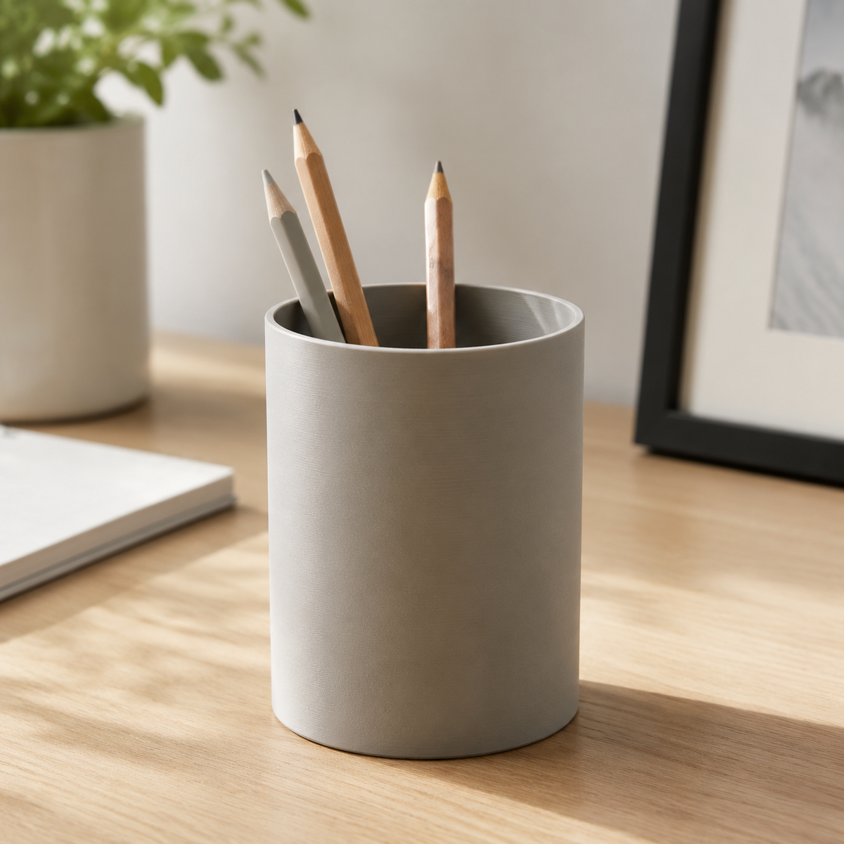 Simple Pen Holder Print STL File