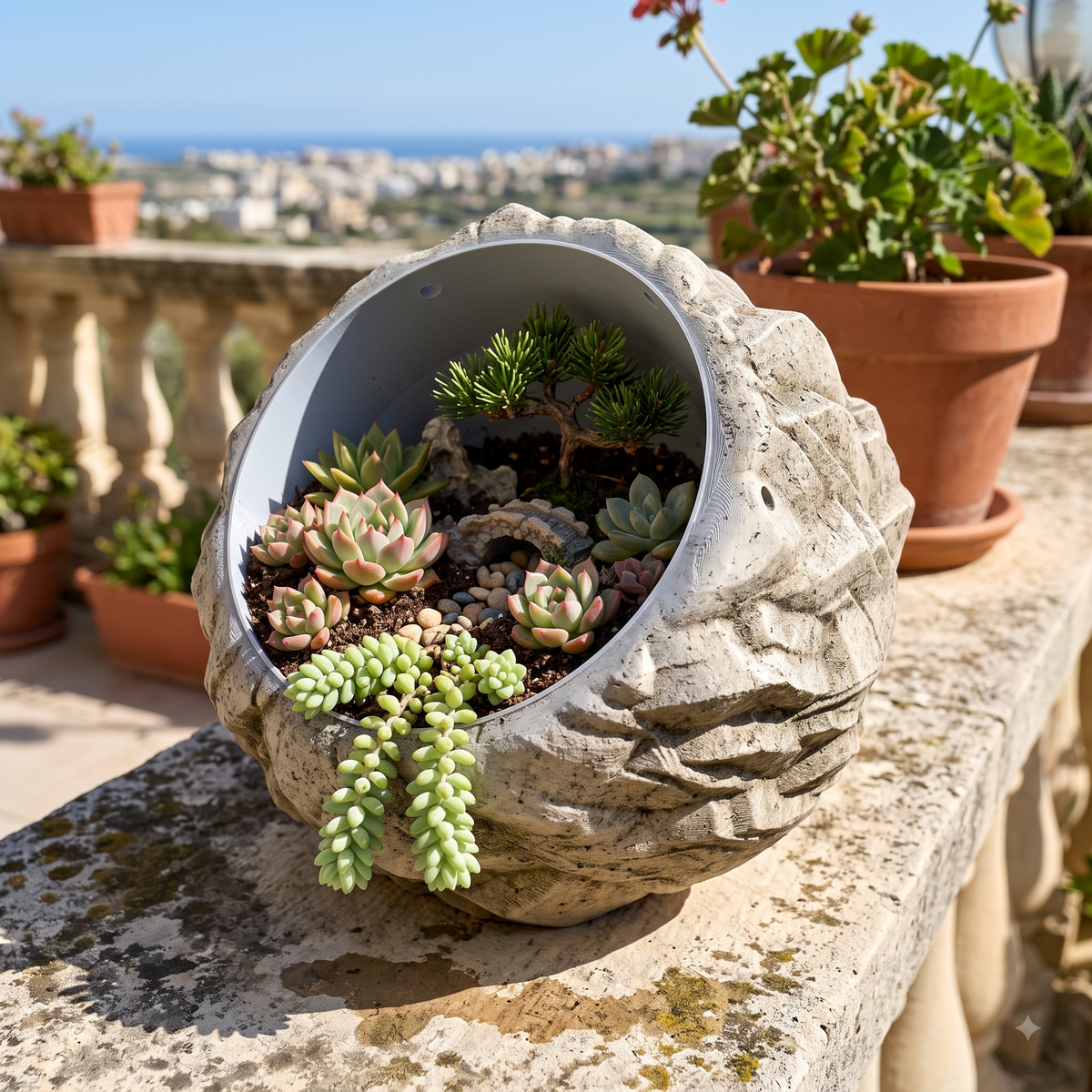 Flower Pot Print STL File