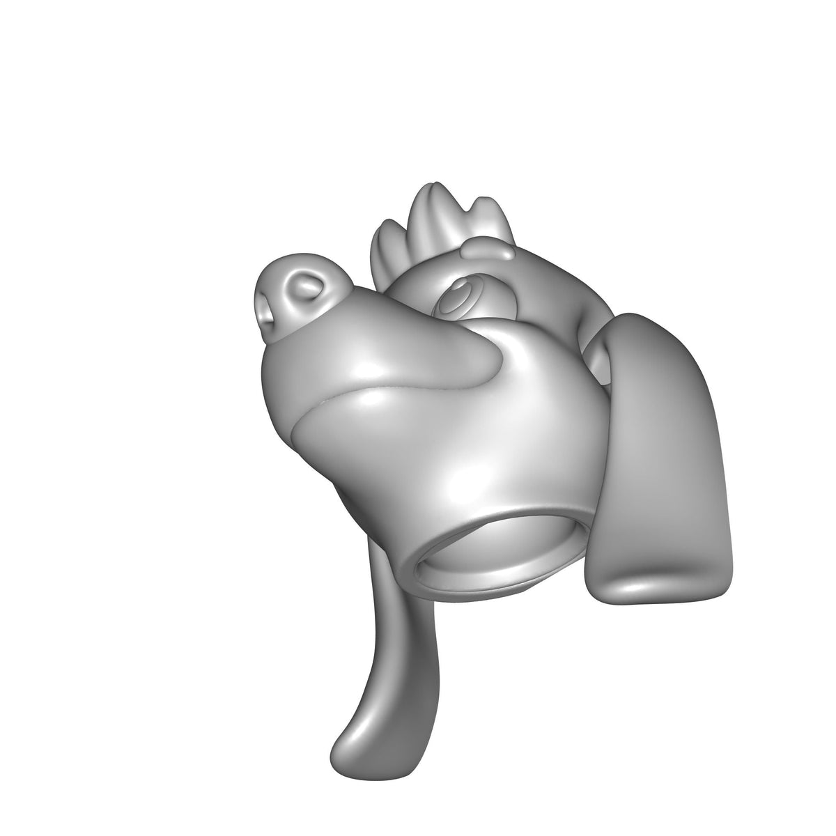 Max Character with Antlers Figurine Print STL File