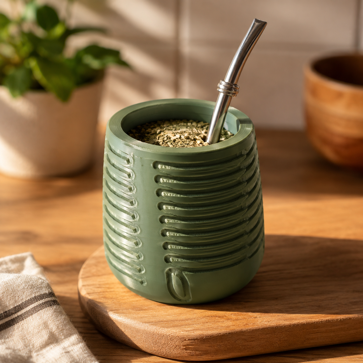 Mate Drinking Cup Microfono Print STL File