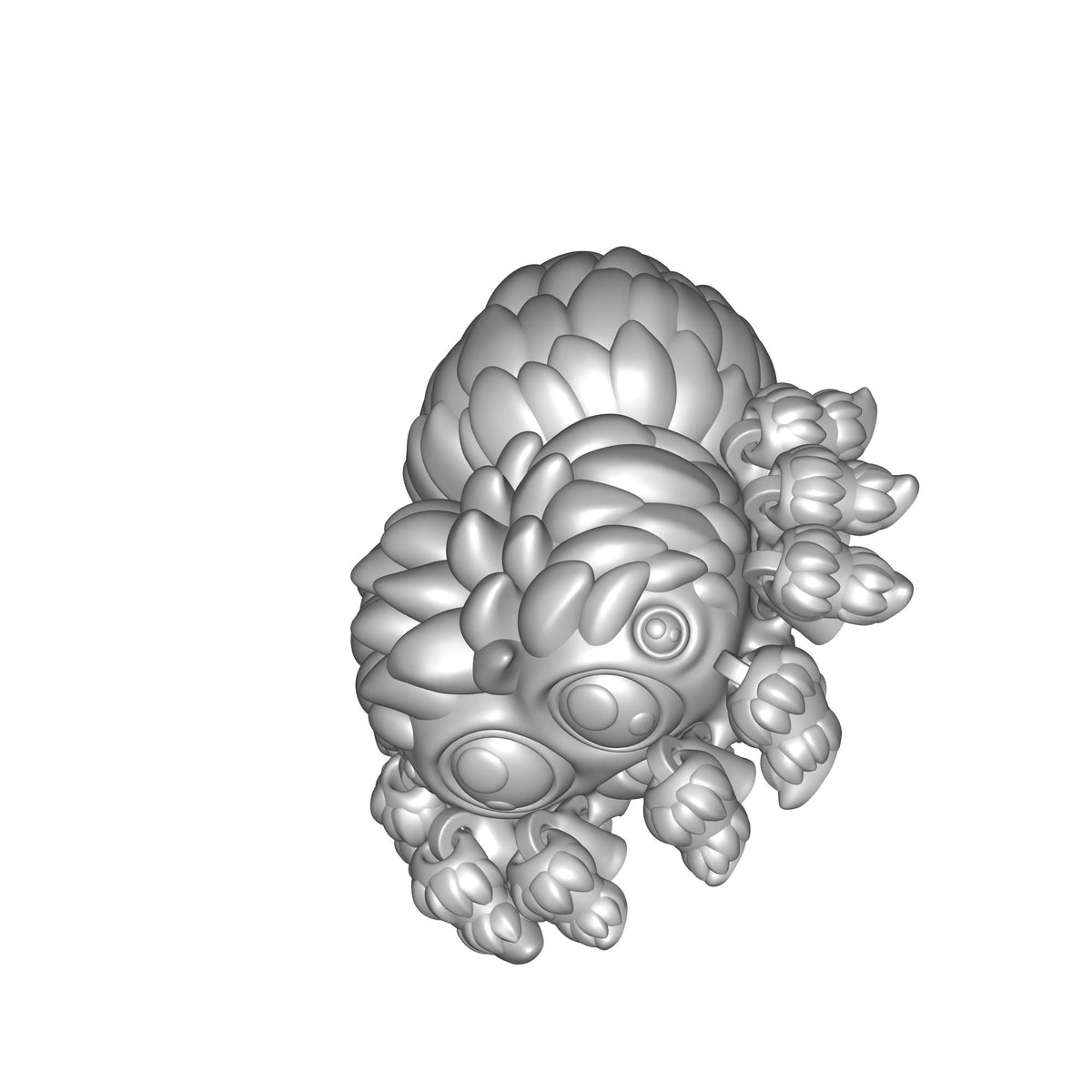 Jumping Spider Figurine Print STL File
