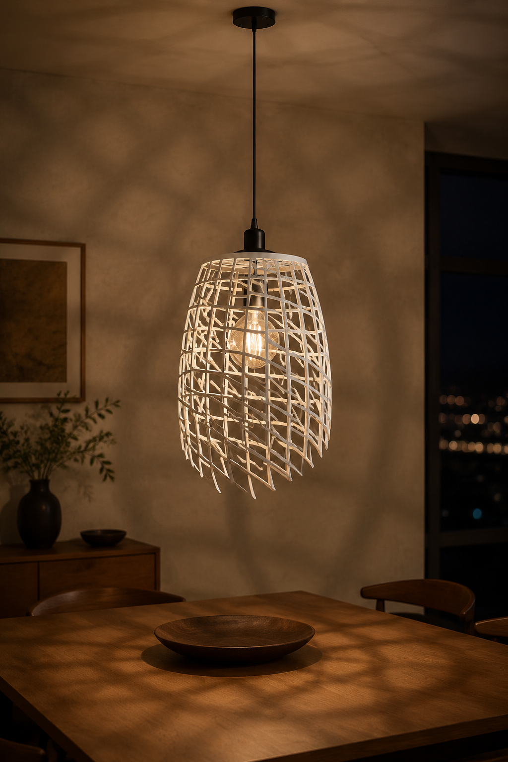 Lattice Lampshade Print STL File