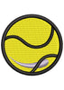 Tennis Ball Embroidery Design