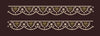 Floral Leaf Scallop Border Embroidery Design