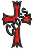 Cross Saleeb Embroidery Design