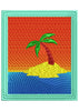 Sunset Embroidery Design