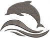 Dolphin Embroidery Design